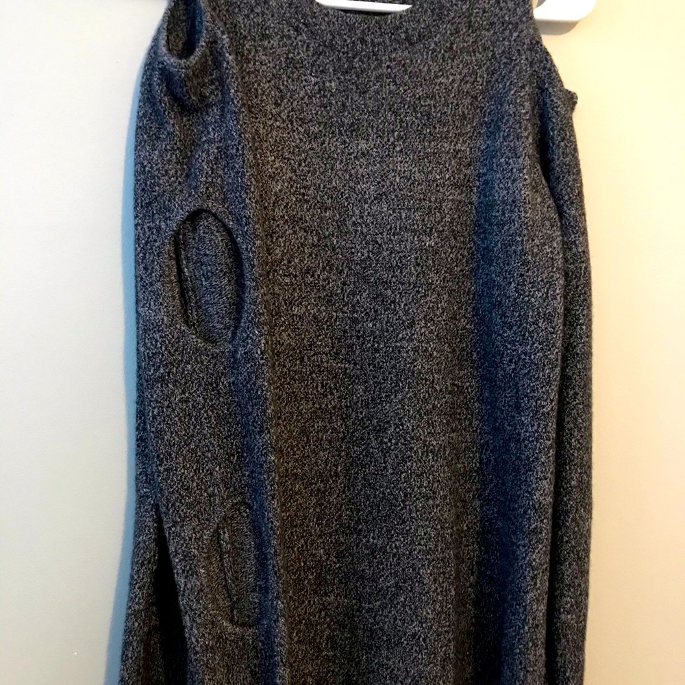 Cashmere women’s top from Bloomingdales.